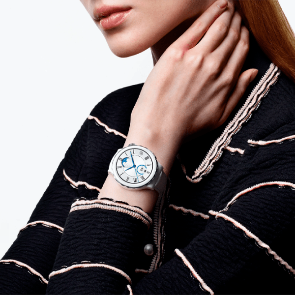 Умные часы Huawei Watch GT 3 Pro Белый 1.32" | 43 мм | Керамика/ Кожа
| photo 8