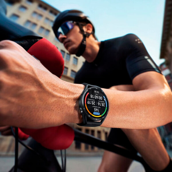 Умные часы Huawei Watch GT 3 Черный 1.32" | 42 мм | Нержавеющая сталь/ Пластик/ Фторэластомер
| Active Edition photo 5