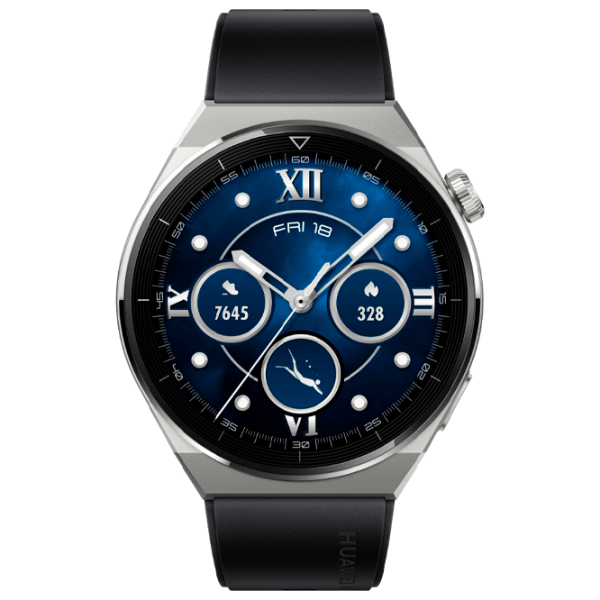 Ceas inteligent Huawei Watch GT 3 Pro Black 1.43" | 46 mm | Titan/ Fluoroelastomer
| ODN-B19 photo 3