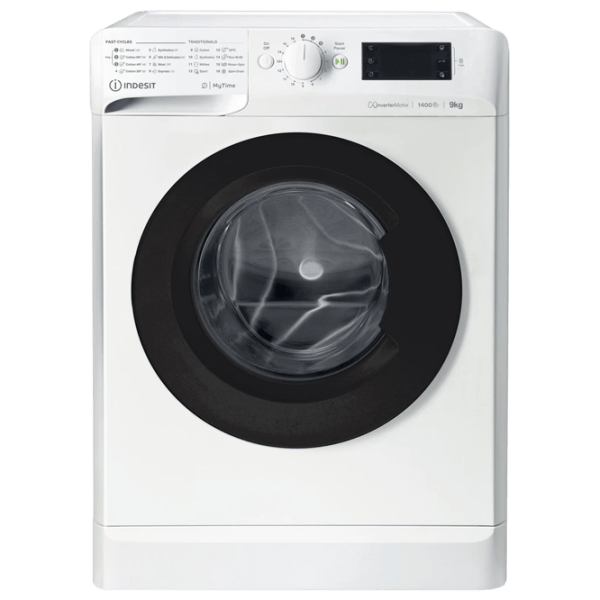 Mașină de spălat Indesit MTWE 91484 WK White 9 kg, 1400 rpm, C photo 1