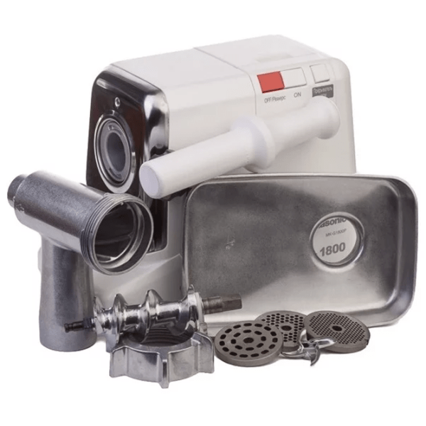 Mașină de tocat carne Panasonic MK-G1800PWTQ White 330 W/ 1800 W, 1.6 kg/ min photo 2