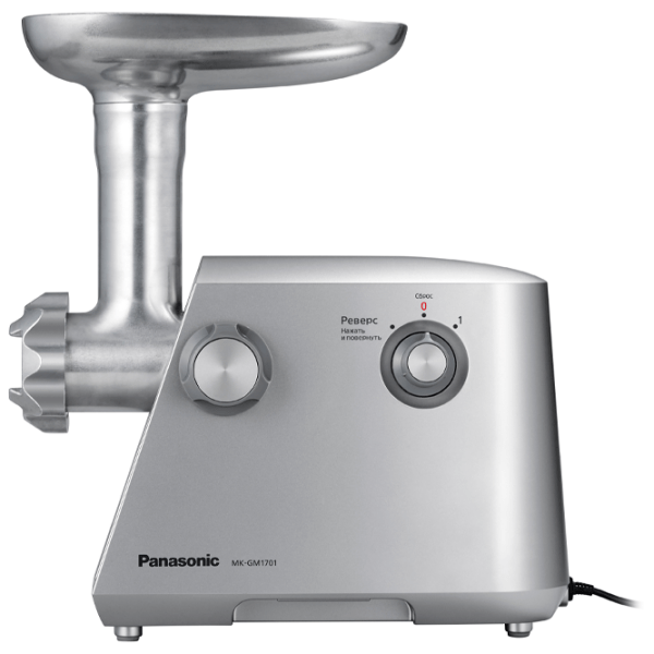 Mașină de tocat carne Panasonic MK-GM1701STQ Silver 240 W/ 1700 W, 2.6 kg/ min photo 3