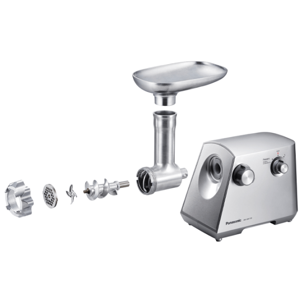 Mașină de tocat carne Panasonic MK-GM1701STQ Silver 240 W/ 1700 W, 2.6 kg/ min photo 4