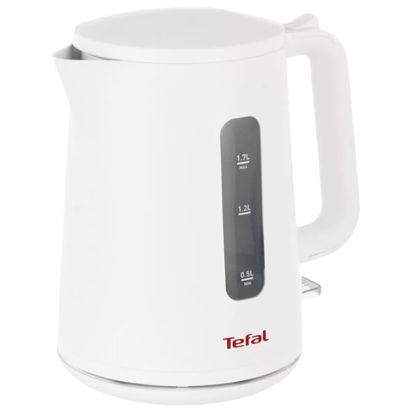 Электрочайник Tefal KO200130 Белый 2400 Вт, 1.7 л, Внутреннее покрытие: Пластик photo 1
