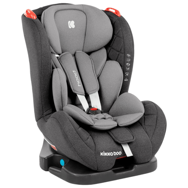 Scaun auto Kikka Boo Hood (31002060050) Gray 0 luni - 7 ani, 25 kg photo 1