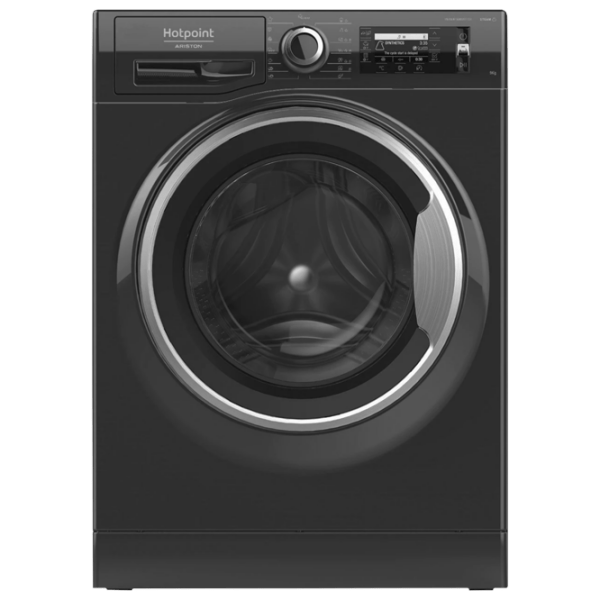 Mașină de spălat Hotpoint-Ariston NLCD 945 BS A Black 9 kg, 1400 rpm, A+++ photo 1
