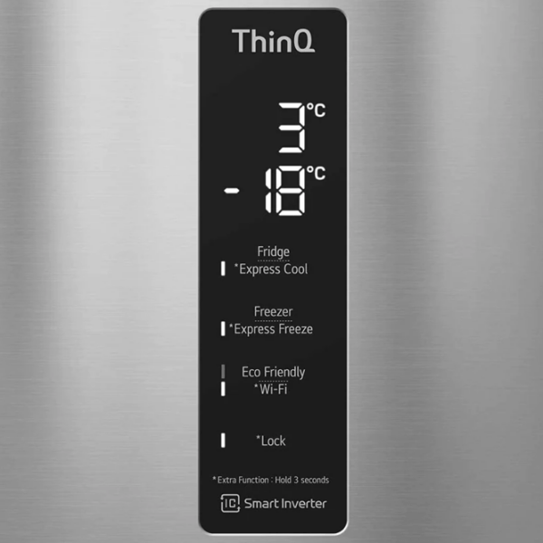 Холодильник LG GW-B509SMUM Нержавеющая сталь 277Л/ No Frost, 107л/ No Frost, A++ photo 7