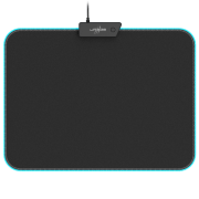Covoraș pentru mouse Hama Lethality 200 Illuminated Blue Black 350 x 260 x 3 mm 