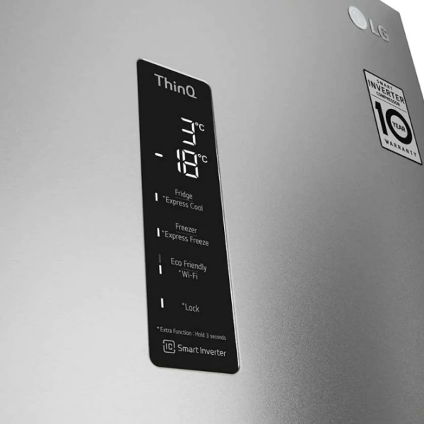 Холодильник LG GW-B509SAUM Нержавеющая сталь 277Л/ No Frost, 107л/ No Frost, A++ photo 7