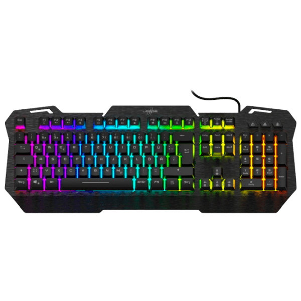 Клавиатура Hama Exodus 450 Metal Черный Игровой, Проводная photo 1