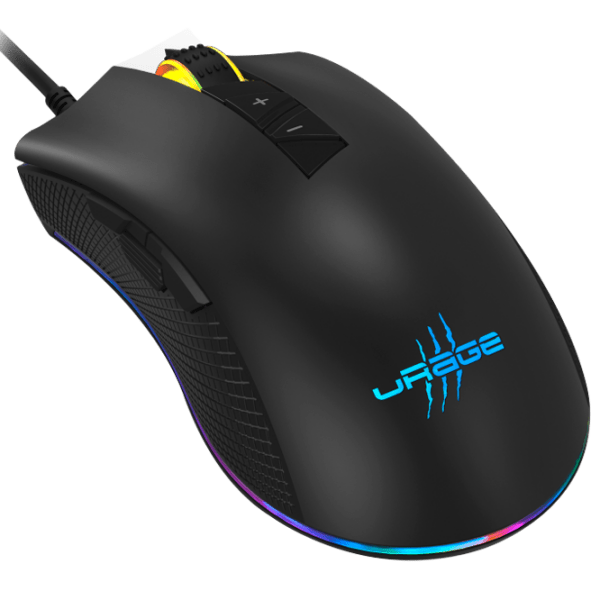 Mouse Hama Reaper 400 Black Cu fir / 10000 dpi photo 2