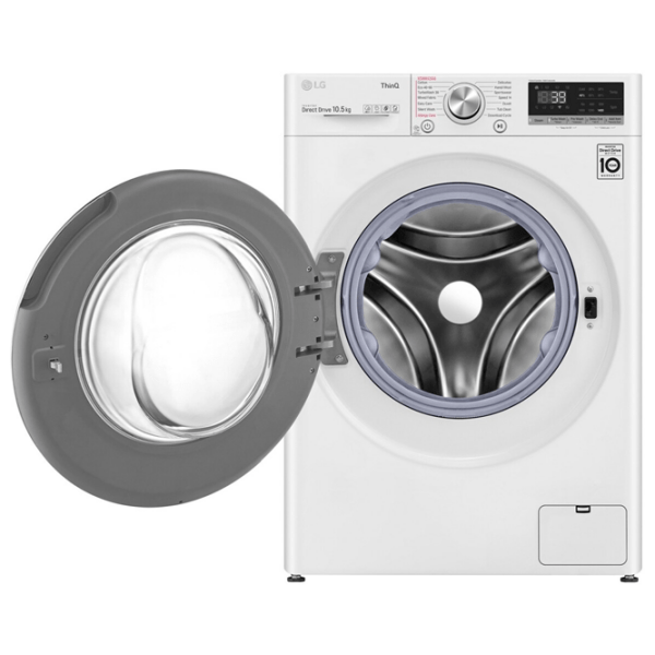 Стиральная машина LG F4WV710S2E Белый 10.5 кг, 1400 об/ мин, A photo 6