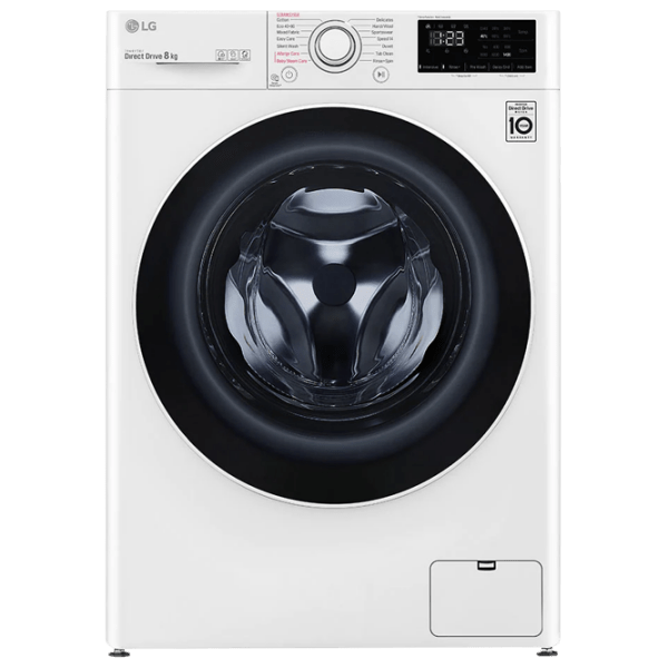 Стиральная машина LG F4WV328S0U Белый 8 кг, 1400 об/ мин, B photo 1