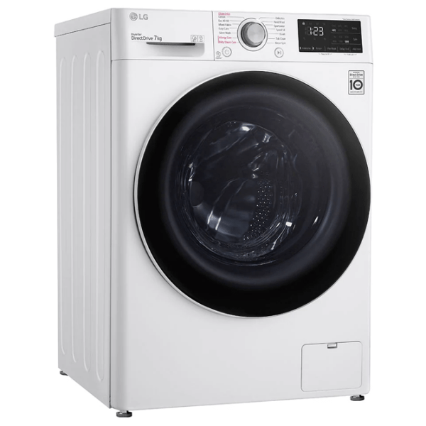 Стиральная машина LG F2WV3S7S0E Белый 7 кг, 1200 об/ мин, D photo 2