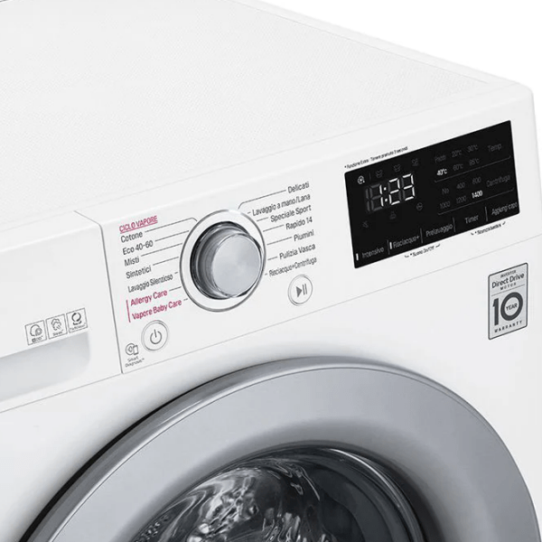 Стиральная машина LG F2WV3S7S4E Белый 7 кг, 1200 об/ мин, A+++ photo 9