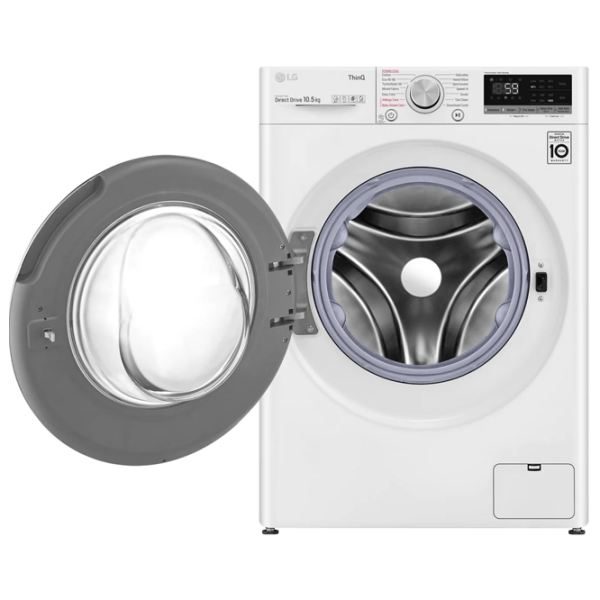 Стиральная машина LG F4WV510S0E Белый 10.5 кг, 1400 об/ мин, B photo 6