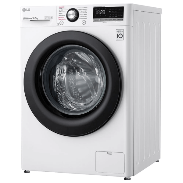 Mașină de spălat LG F4WV310S6E White 10.5 kg, 1400 rpm, B photo 2
