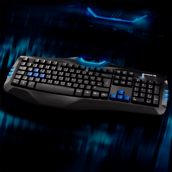 Tastatură Hama Exodus 220 Black Gaming, Cu fir photo 5