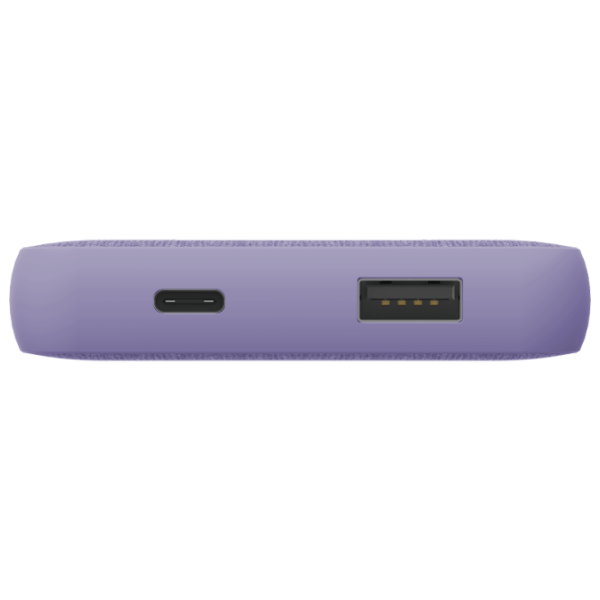Power Bank 10000 mAh Hama Supreme Fabric 10HD Purple  photo 2