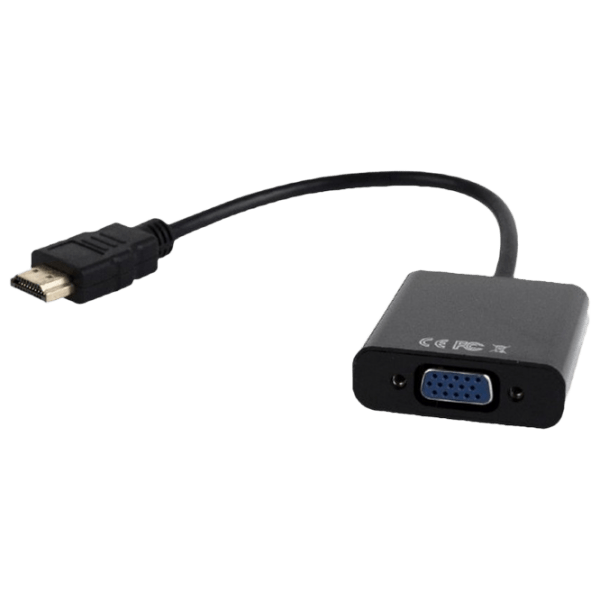 Adapter Cablexpert A-HDMI-VGA-03 Black  photo 1