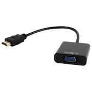 Адаптер Cablexpert A-HDMI-VGA-03 Черный 