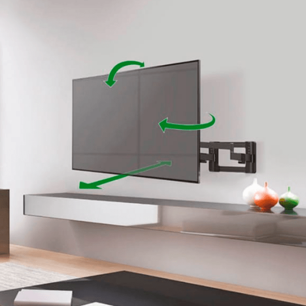 Suport TV Barkan BM464 Black VESA 600 x 400 mm photo 4