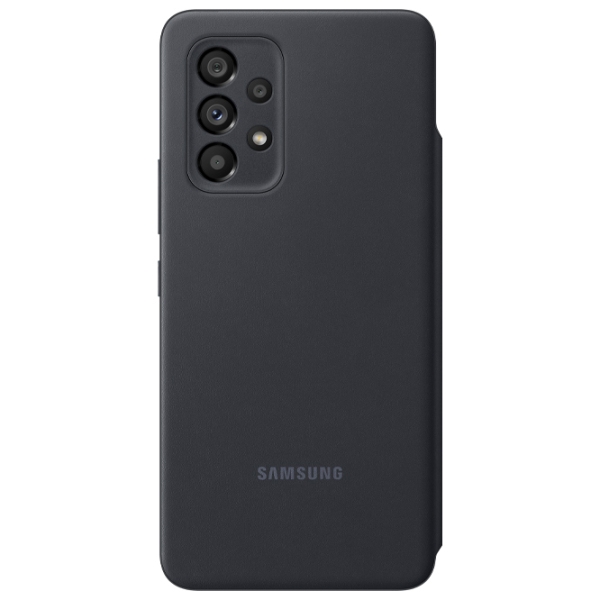 Husă pentru smartphone Samsung Galaxy A53 5G (EF-EA536PBEGEE) Black Samsung, BioTPU, Smart View Wallet photo 2