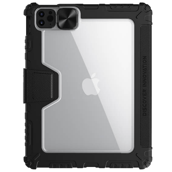 Чехол для планшета Apple iPad Air 10.9 2020/ 2022 Черный Nillkin, 11", Leather PU/ PC/ TPU photo 2