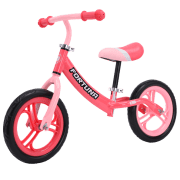 Bicicletă fără pedale Lorelli FORTUNA 12" Pink Black Metal / Pentru copii