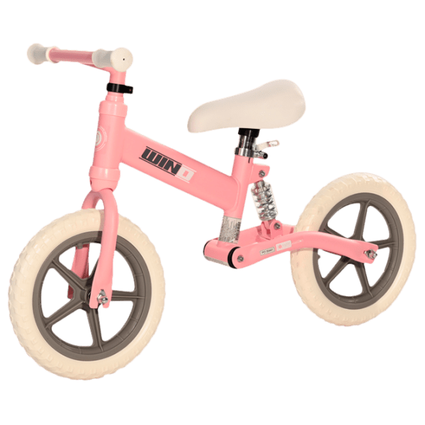 Bicicletă Lorelli Wind 12" Pink Beige Metal / Pentru copii photo 1