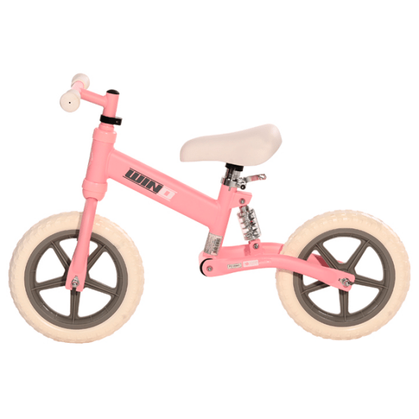Bicicletă Lorelli Wind 12" Pink Beige Metal / Pentru copii photo 2