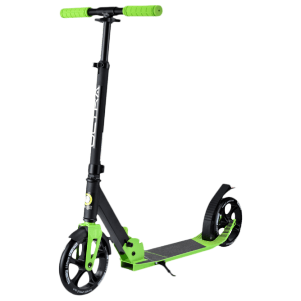 Детский двухколёсный самокат Lorelli Ultra (10390110002) Зелёный 8 лет, 100 кг, Полиуретановые photo 1