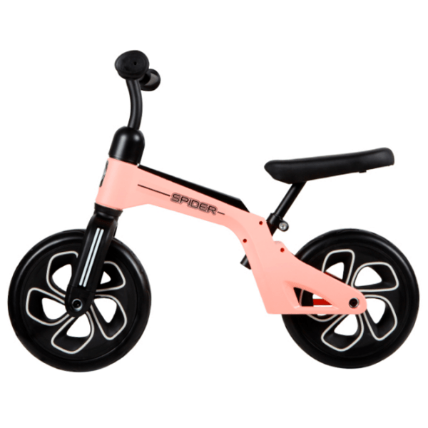 Bicicletă fără pedale Lorelli Spider 10" Pink Black Metal / Pentru copii photo 2