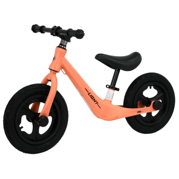 Bicicletă Lorelli Light Air 12" Peach Black Metal / Pentru copii photo 1