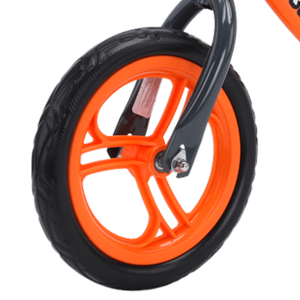 Bicicletă fără pedale Lorelli FORTUNA 12" Gray Orange Metal / Pentru copii photo 3