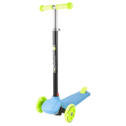 Trotinetă pentru copii cu trei roți Lorelli Yuppee (10390100006) Green 3 ani, 50 kg, Din plastic cu silicon