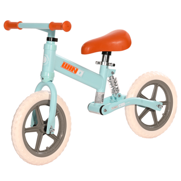 Bicicletă Lorelli Wind 12" Light Blue Brown Metal / Pentru copii photo 3