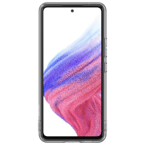 Husă pentru smartphone Samsung Galaxy A53 5G (EF-QA536TBEGWW) Transparent Black Samsung, TPU, Back photo 2