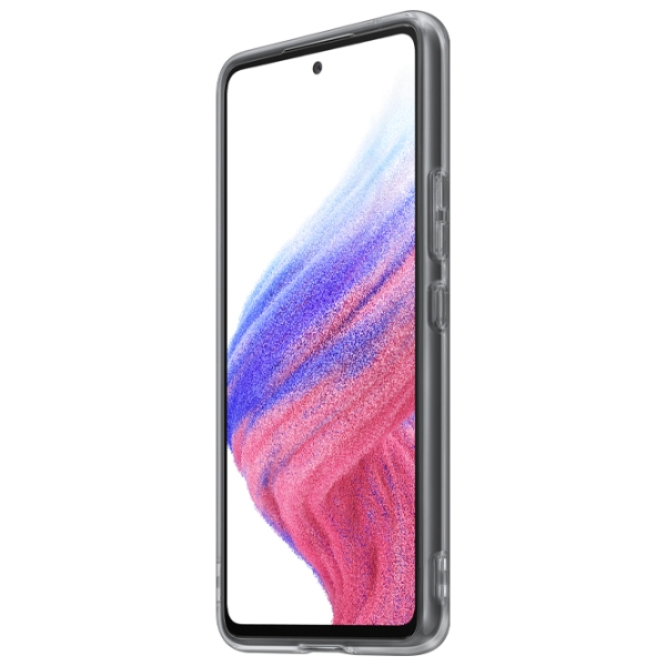 Husă pentru smartphone Samsung Galaxy A53 5G (EF-QA536TBEGWW) Transparent Black Samsung, TPU, Back photo 3