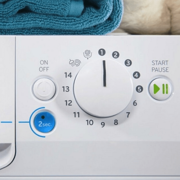 Mașină de spălat Indesit BWSA 61051 W EU N White 6 kg, 1000 rpm, F photo 7