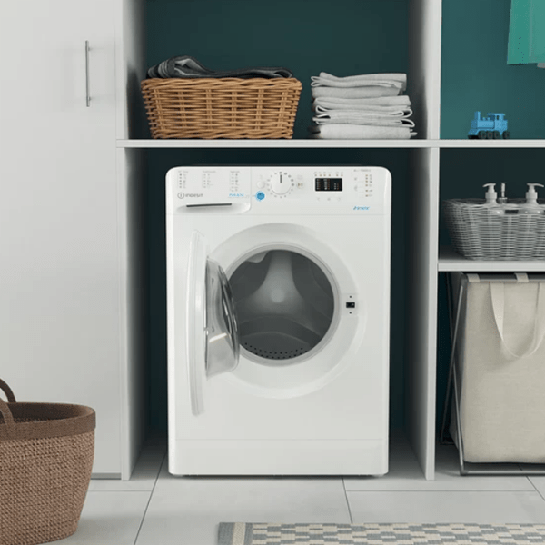 Mașină de spălat Indesit BWSA 61051 W EU N White 6 kg, 1000 rpm, F photo 9
