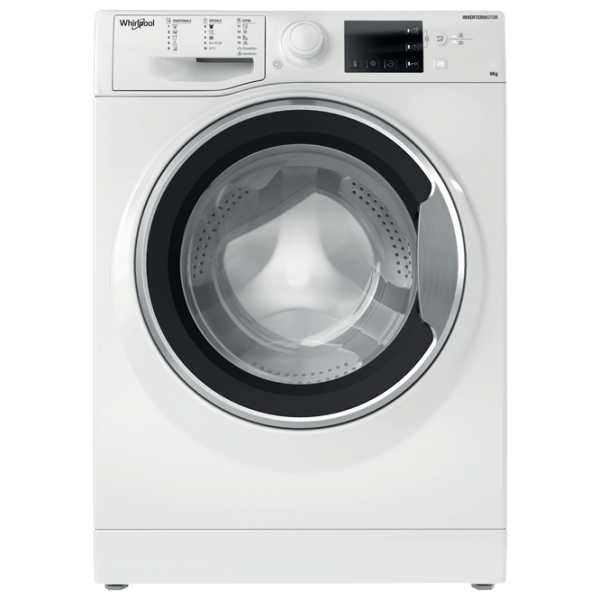 Mașină de spălat Whirlpool WRBSB 6228 W EU White 6 kg, 1200 rpm, E photo 1