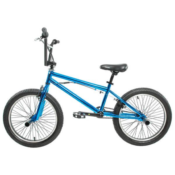 Bicicletă Crosser BMX 20" Blue Silver Aluminiu / Pentru copii photo 1