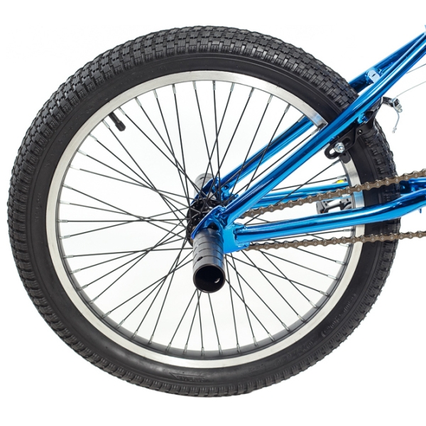 Bicicletă Crosser BMX 20" Blue Silver Aluminiu / Pentru copii photo 3