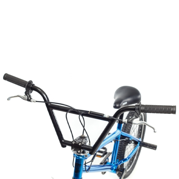 Bicicletă Crosser BMX 20" Blue Silver Aluminiu / Pentru copii photo 5