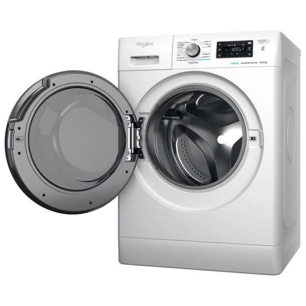 Mașină de spălat cu uscător Whirlpool FFWDB 864349 BV EE White 8 kg, 1400 rpm, D photo 3