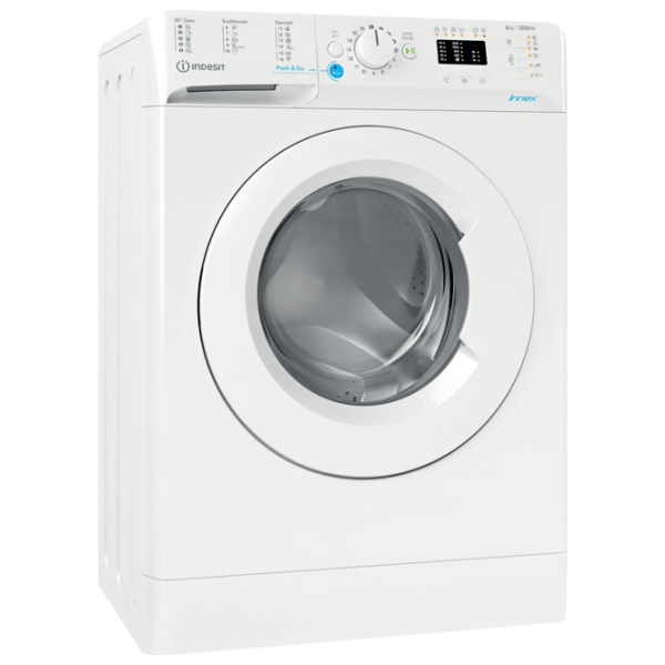 Mașină de spălat Indesit BWSA 61251 W EU White 6 kg, 1200 rpm, F photo 3
