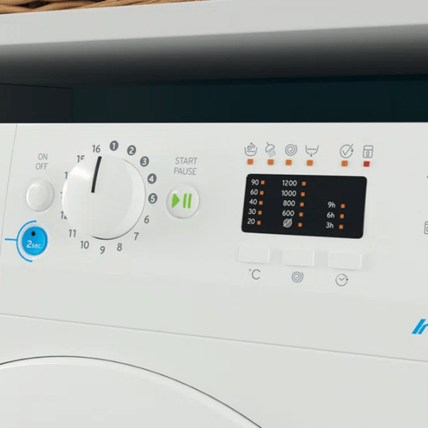 Mașină de spălat Indesit BWSA 61251 W EU White 6 kg, 1200 rpm, F photo 8
