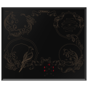 Plită încorporabilă electrică Hansa BHC66500 Black Vitroceramică, 6300 W, Hi-light