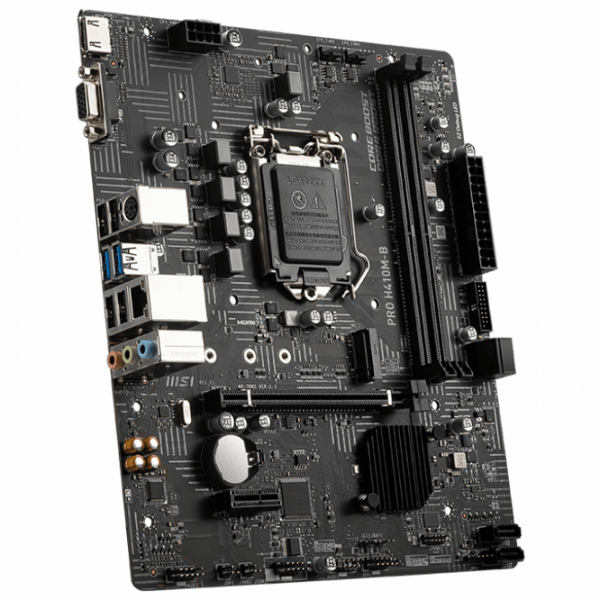 Материнская плата MSI PRO H410M-B mATX  photo 3